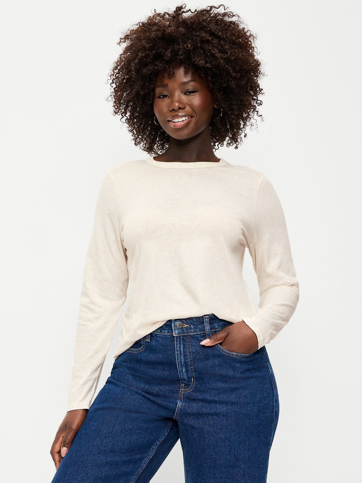EveryWear Long-Sleeve Crew-Neck T-Shirt | Old Navy