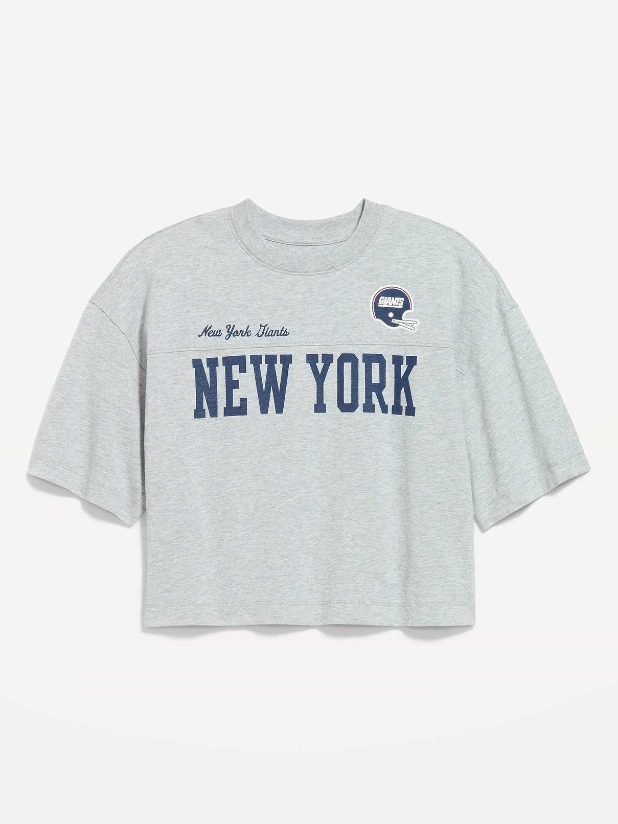 Image number 1 showing, New York Giants Vintage Oversized T-Shirt for Women