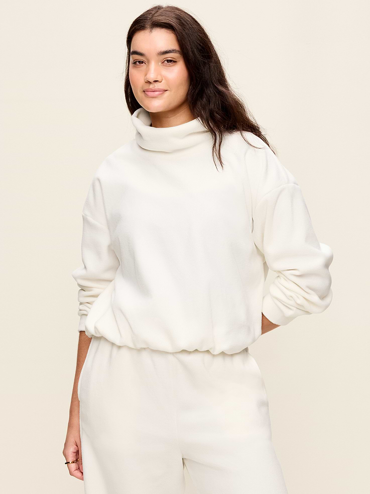 Image number 5 showing, Performance Fleece Funnel Neck Pullover