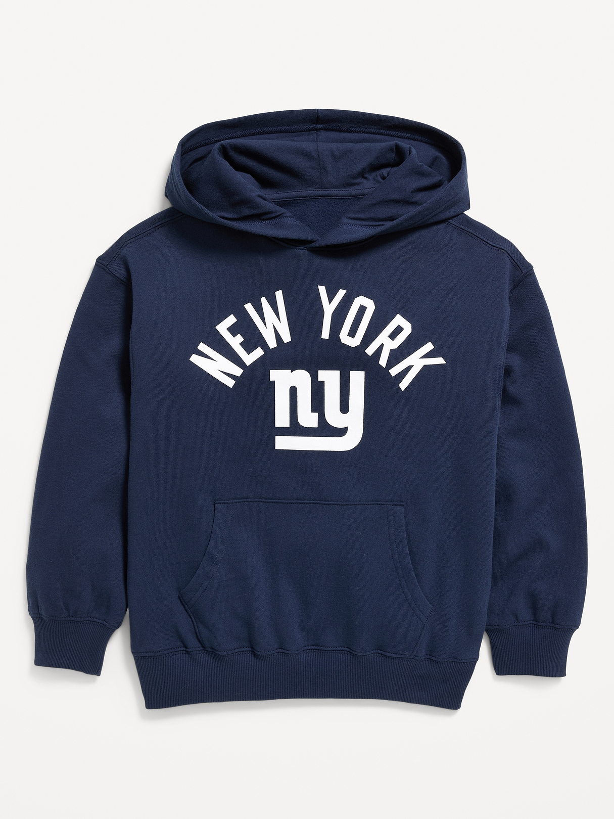 New York Giants Oversized Pullover Hoodie for Boys | Old Navy