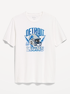 Image 1 of 2, rib-knit crew neck, short sleeves, graphic at front, Product #916527