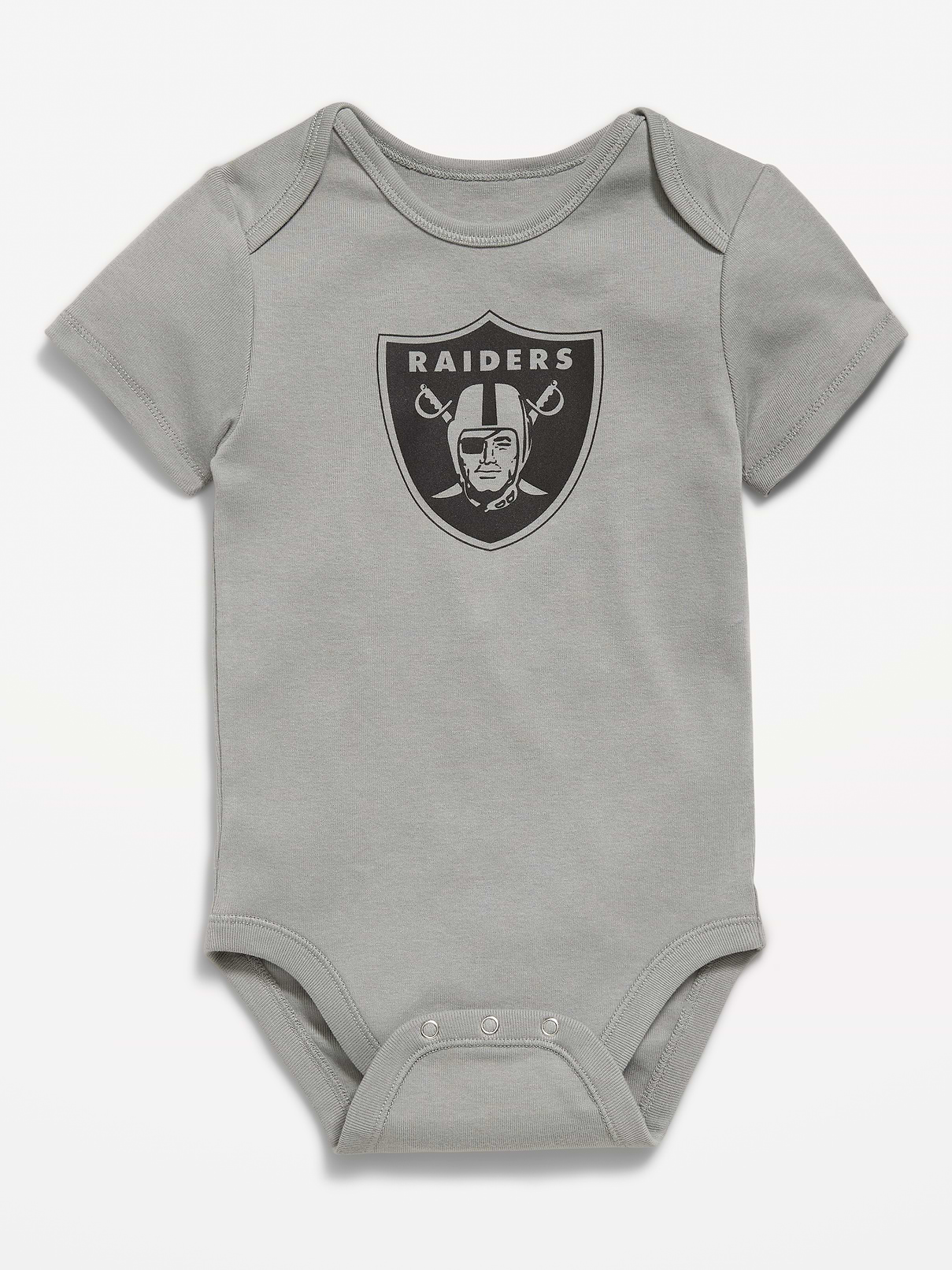 Image number 1 showing, Las Vegas Raiders Graphic Bodysuit for Baby