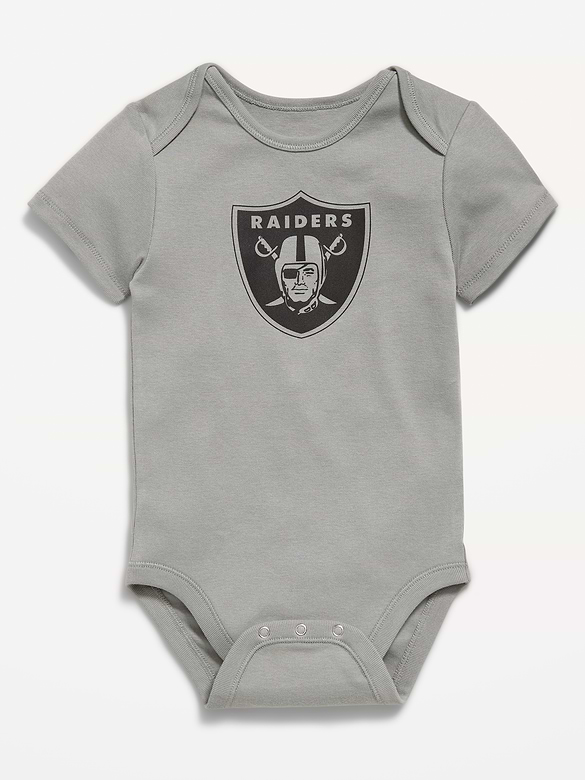Cache-couche à imprimé des Raiders de Las Vegas pour bébé