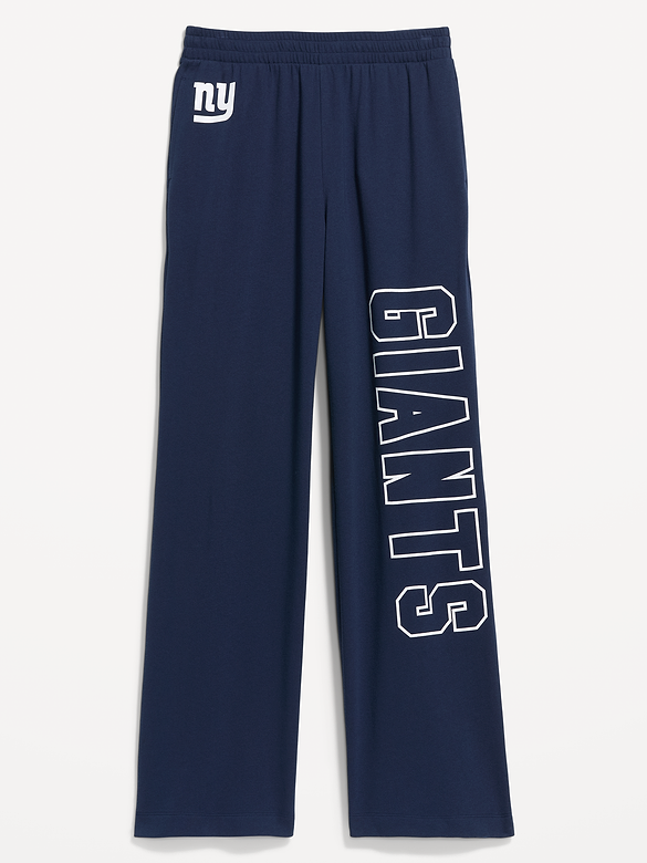 New York Giants High-Waisted SoComfy Wide-Leg Sweatpants for Women