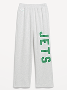 Image number 1 showing, New York Jets High-Waisted SoComfy Wide-Leg Sweatpants for Women