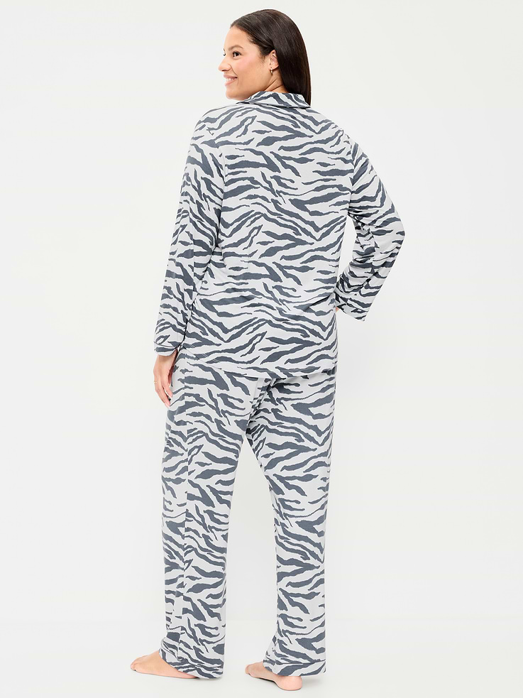 L'image numéro 5 présente Ensemble pantalon en tricot de jersey Grasse matinée