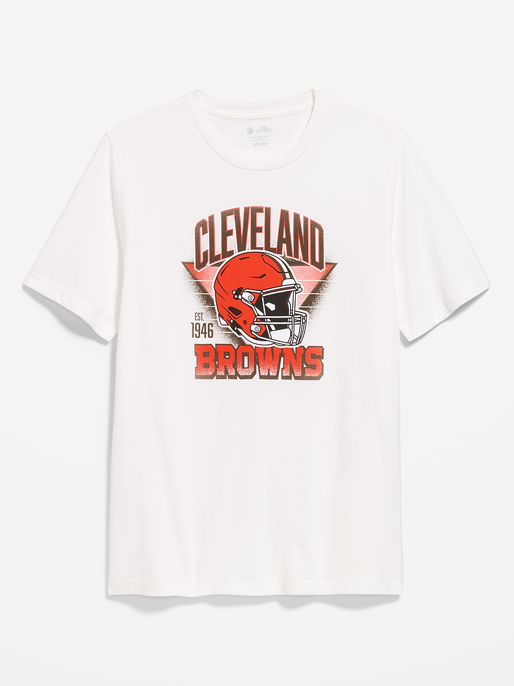 Image 1 of 1, rib-knit crew neck, short sleeves, graphic at front, Product #916223