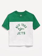 Image number 1 showing, New York Jets Oversized Graphic Football T-Shirt for Toddler Boys