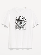 Image 1 of 1, rib-knit crew neck, short sleeves, graphic at front, Product #916566