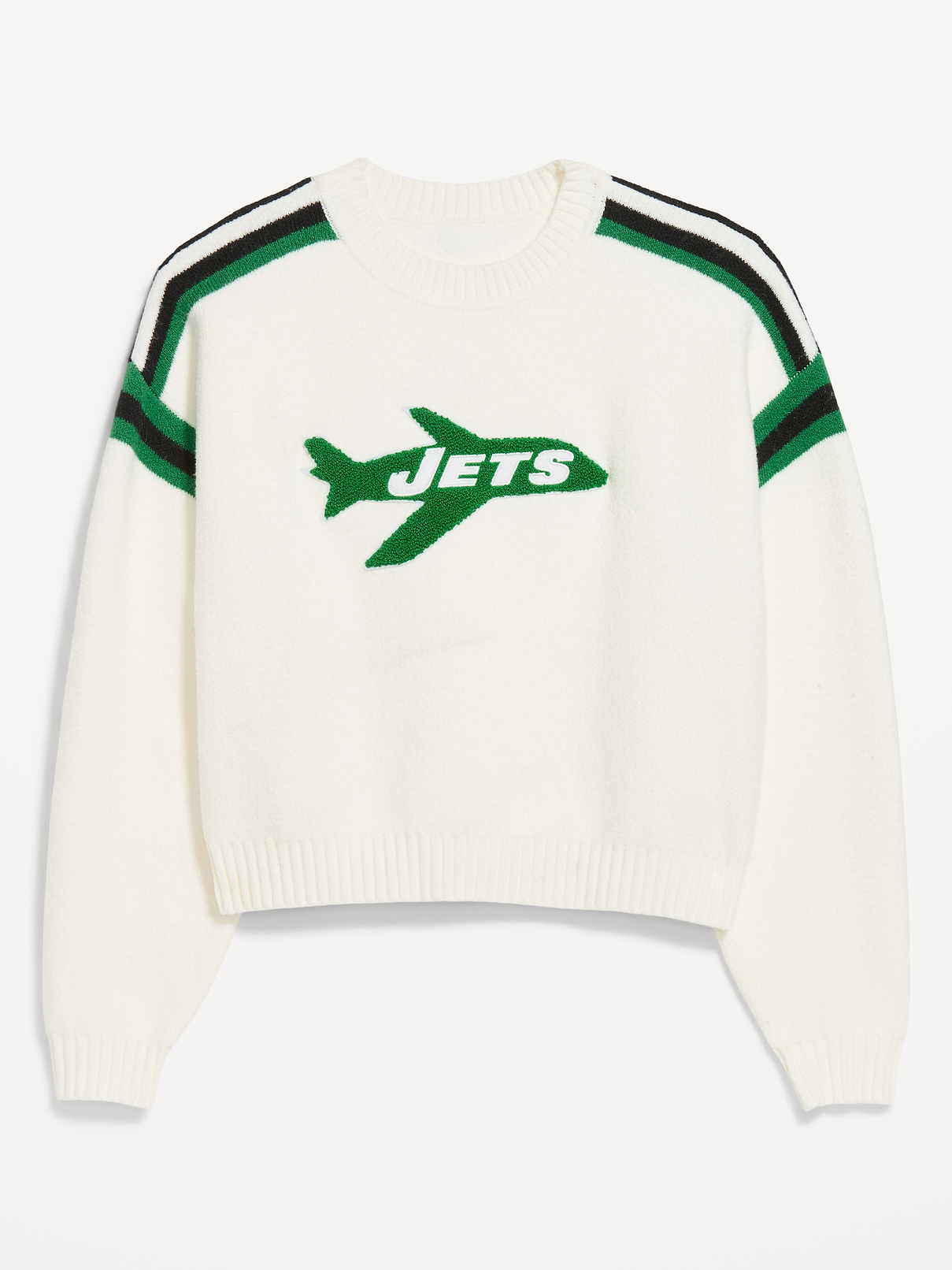 Image number 1 showing, New York Jets Cropped Sweater for Women