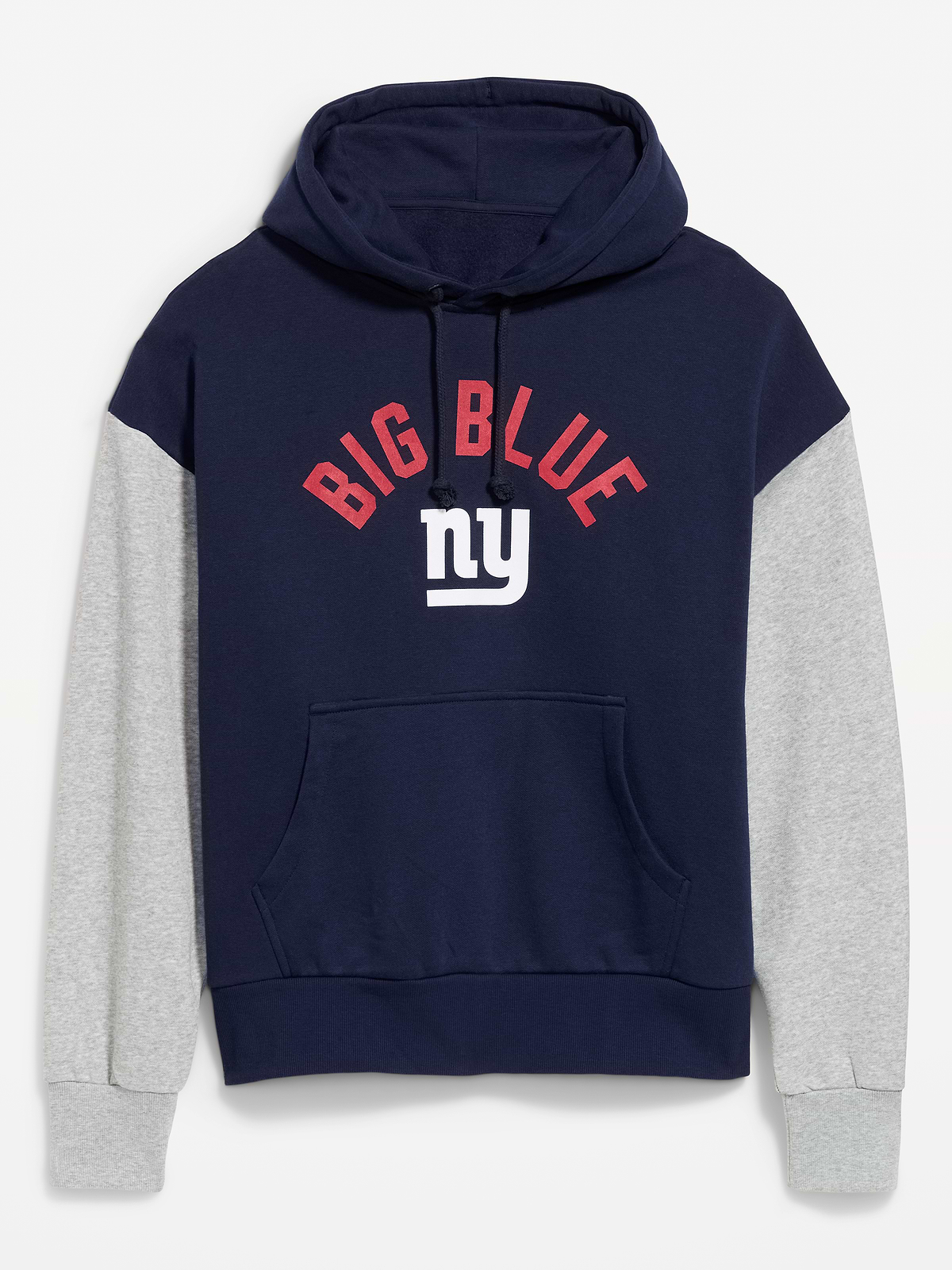 New York Giants Oversized Pullover Hoodie for Adults