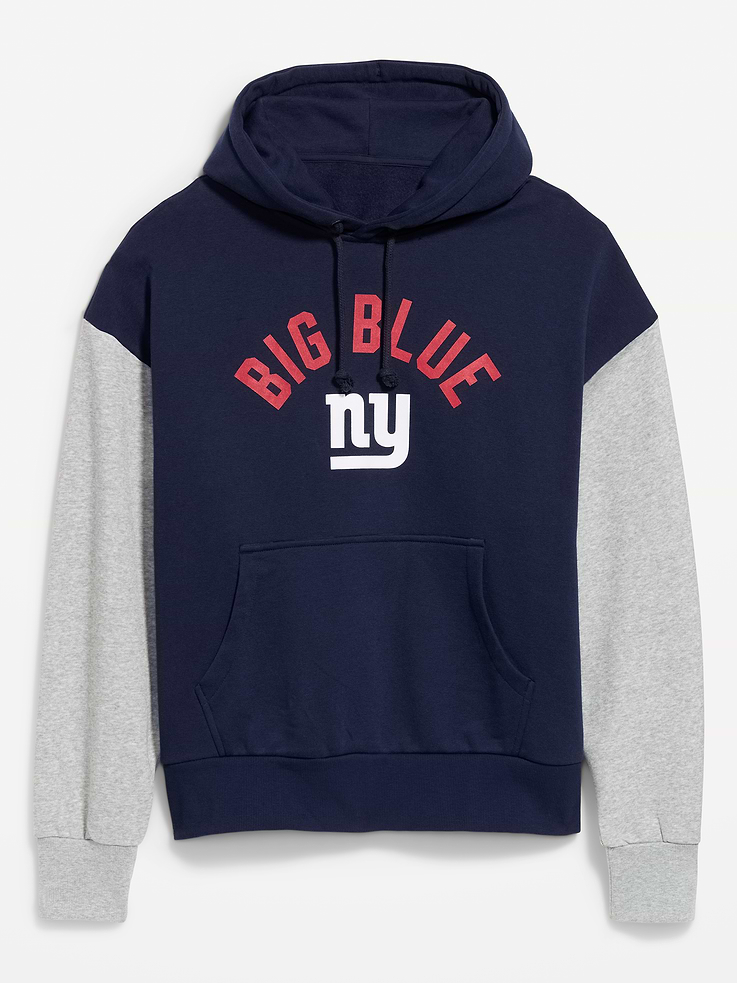 Image number 1 showing, New York Giants Oversized Pullover Hoodie for Adults
