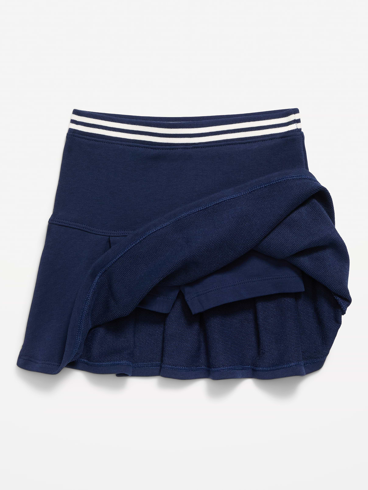 Image number 2 showing, New York Giants French Terry Pleated Skort for Toddler Girls