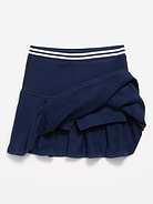 Image number 2 showing, New York Giants French Terry Pleated Skort for Toddler Girls