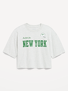 Image number 1 showing, New York Jets Vintage Oversized T-Shirt for Women