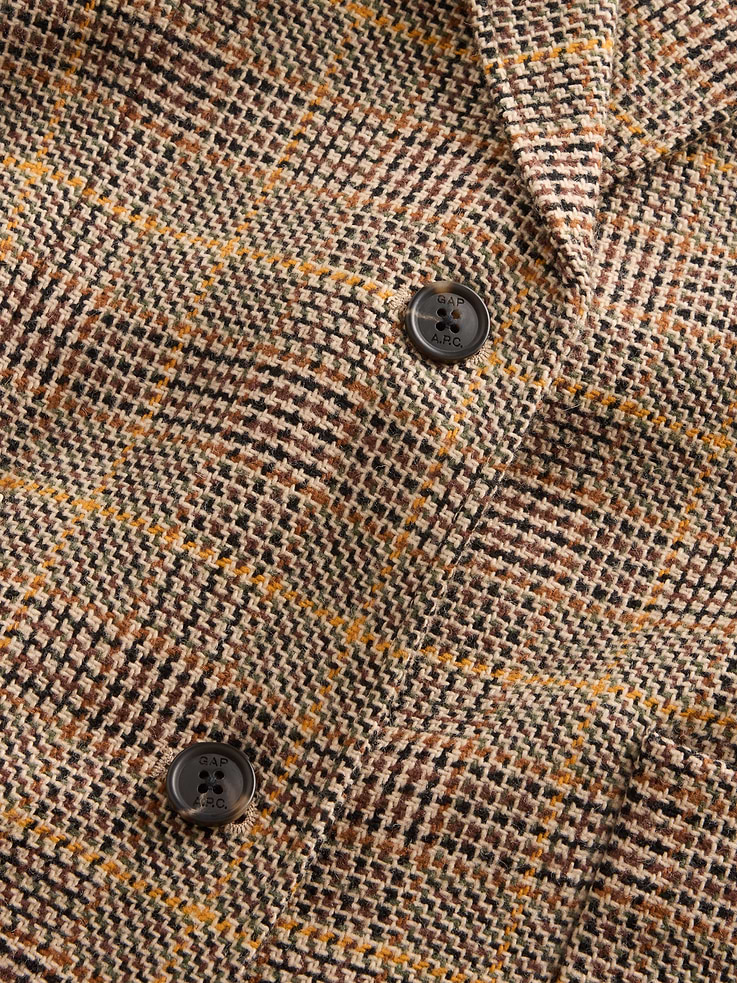Image 6 of 9, Gap × A.P.C. Wool-Blend Relaxed Blazer, Cardmember Early Access