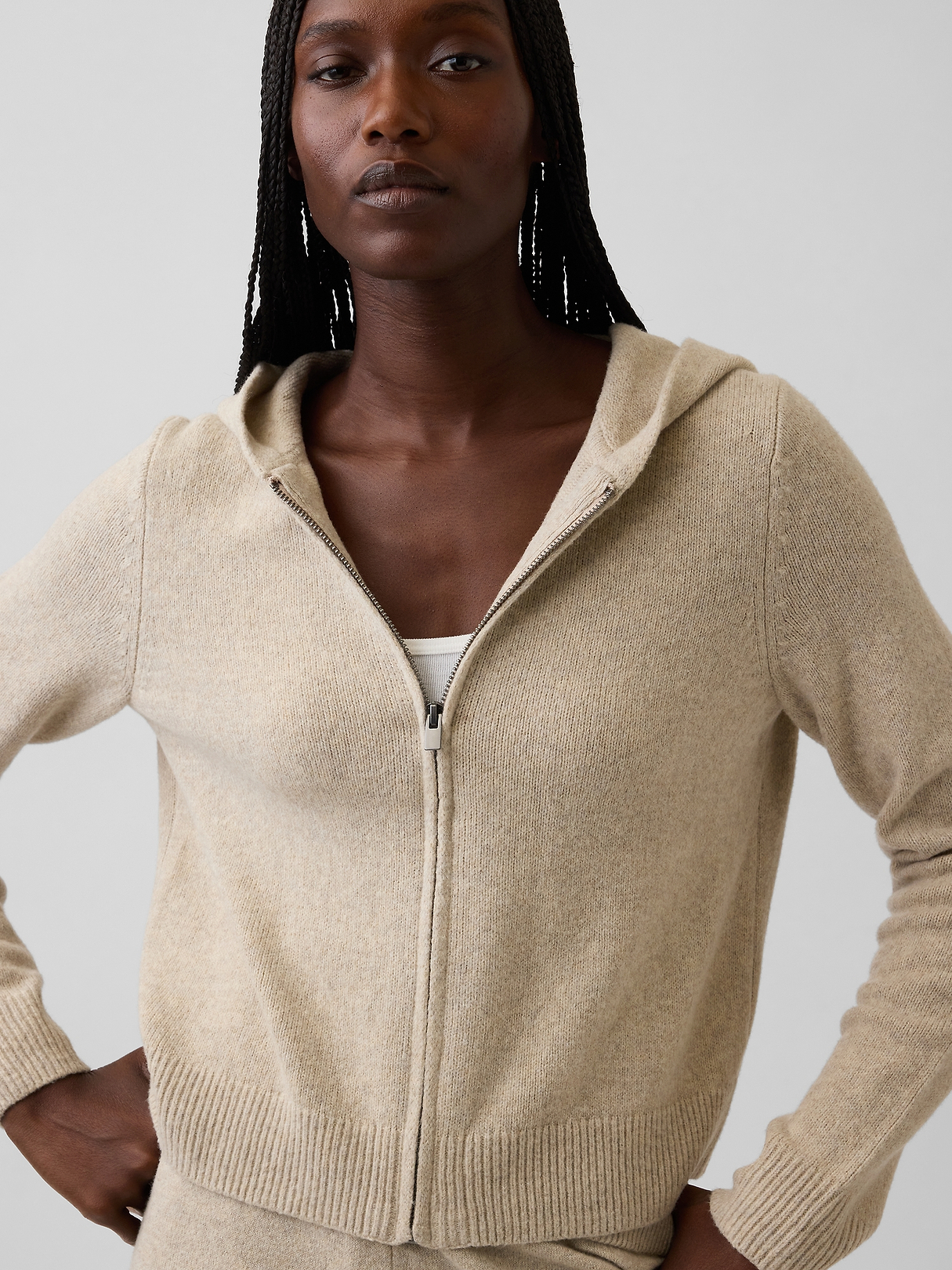 CashSoft Zip Hoodie | Gap