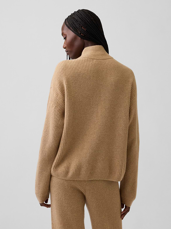 CashSoft Oversized Half-Zip Pullover
