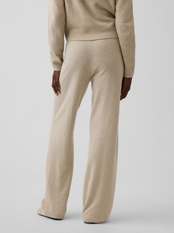 Image 4 de 6, Pantalon ample Effet cachemire