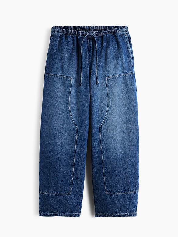 High Rise UltraSoft Easy Barrel Jeans
