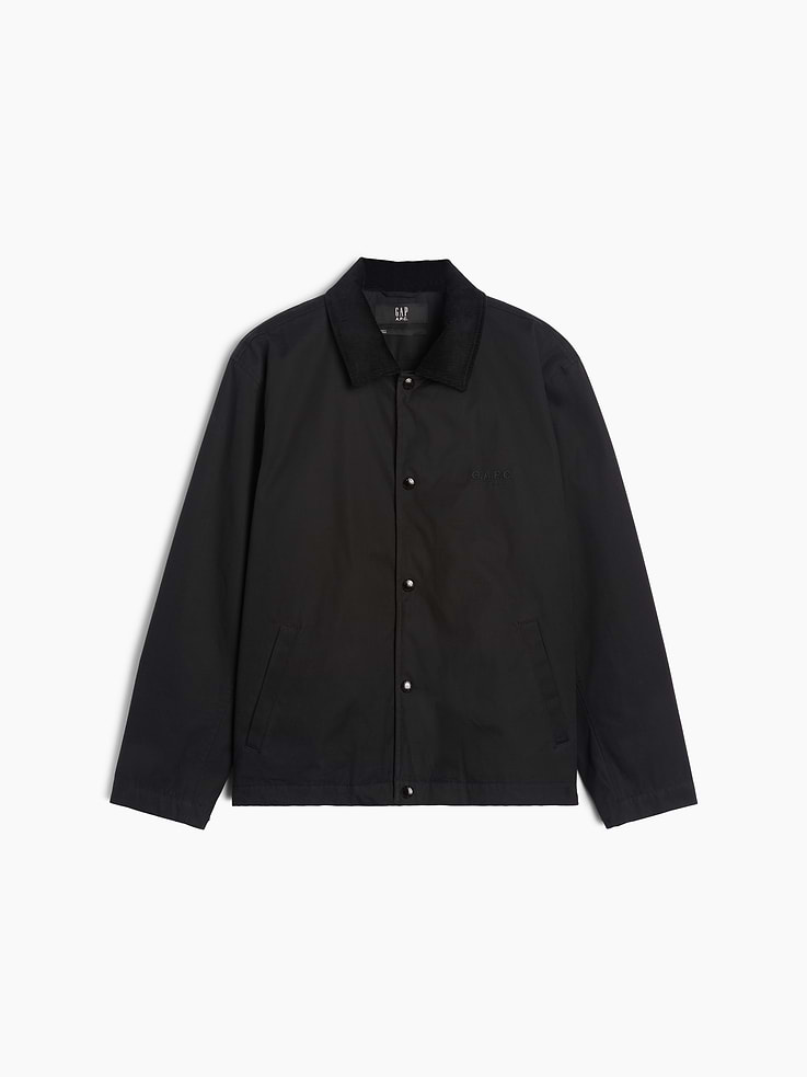 Image 9 of 10, Gap × A.P.C. Coated Canvas Coaches Jacket, Cardmember Early Access