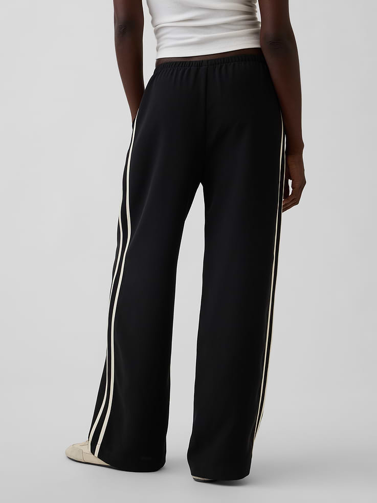Image 4 of 7, Easy Wide-Leg Pants
