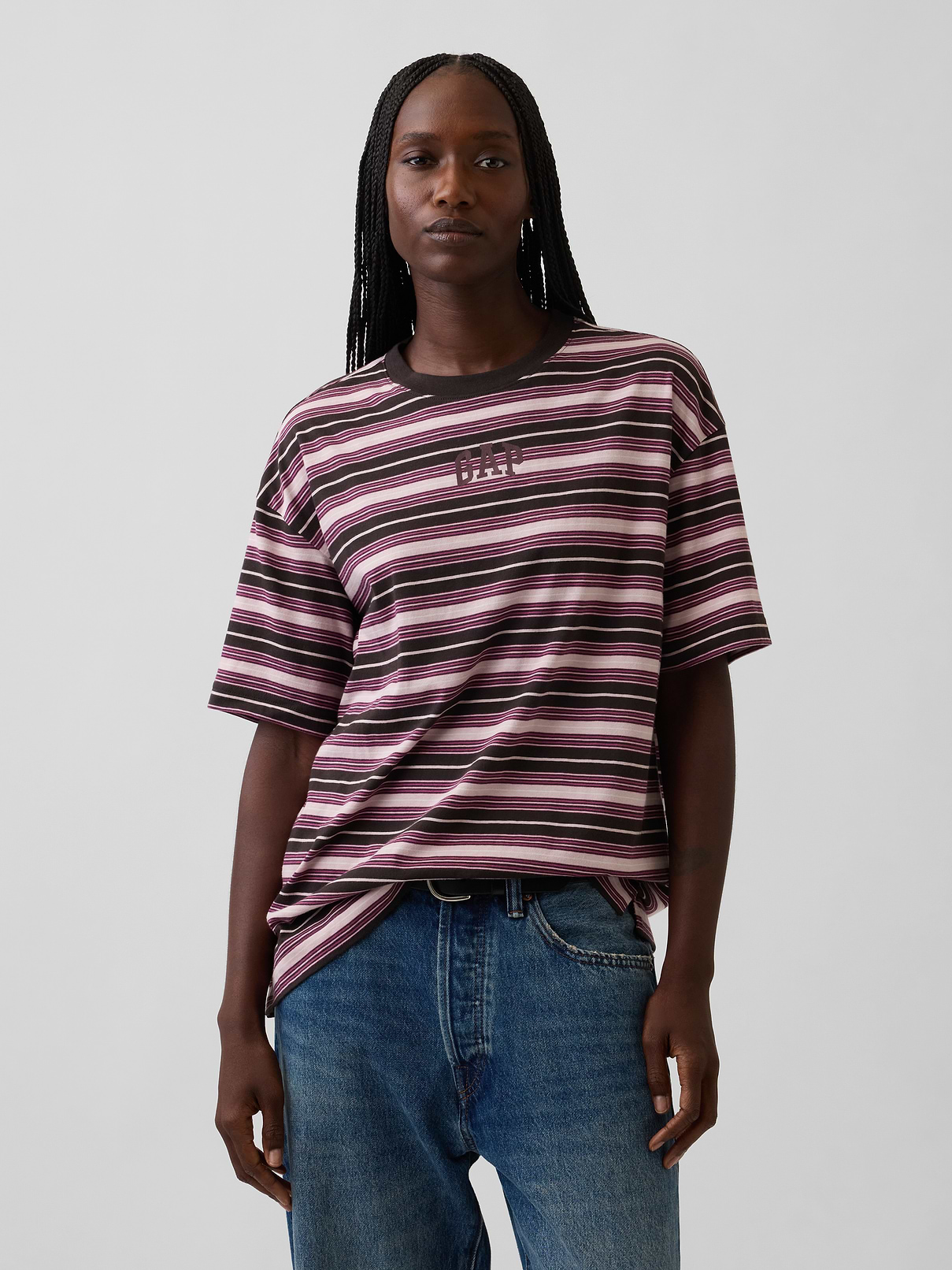 Organic Cotton VintageSoft Oversized Logo T-Shirt