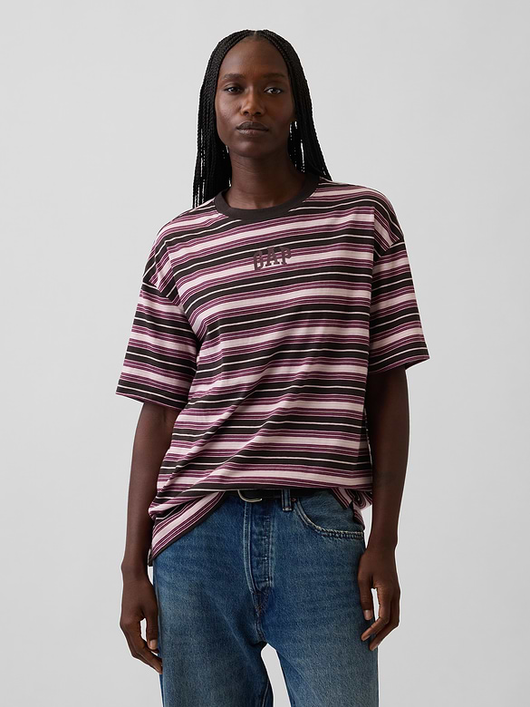 Organic Cotton VintageSoft Oversized Logo T-Shirt