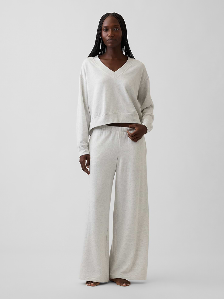 Image number 1 showing, CloudLight Easy Wide-Leg Pants