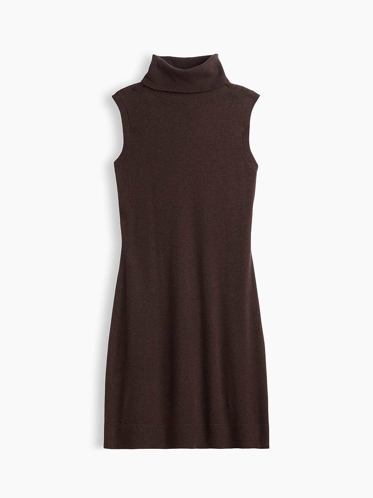 Image number 4 showing, CashSoft Mockneck Mini Dress