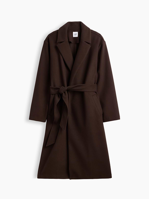 Relaxed Wrap Topcoat