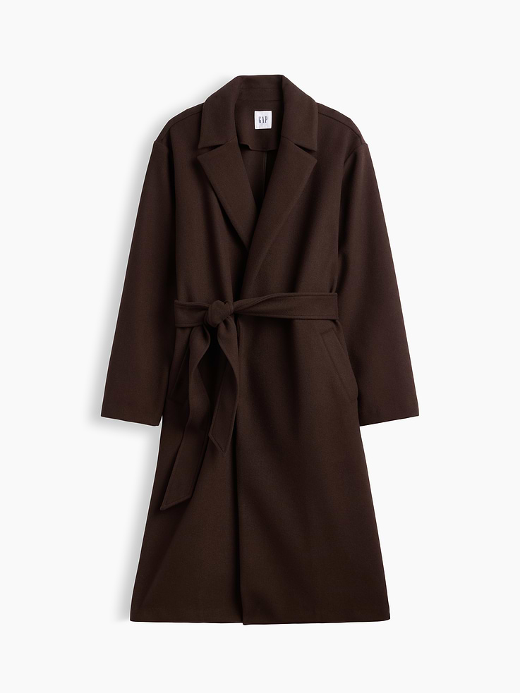 Image number 5 showing, Relaxed Wrap Topcoat