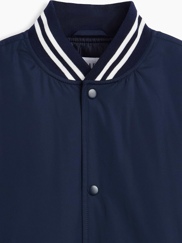 Kids Relaxed Varsity Jacket