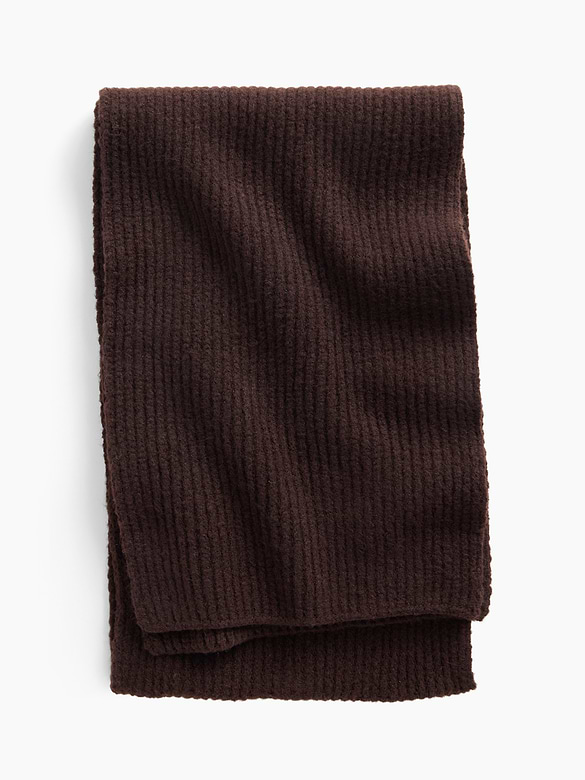 CashSoft Ribbed Scarf
