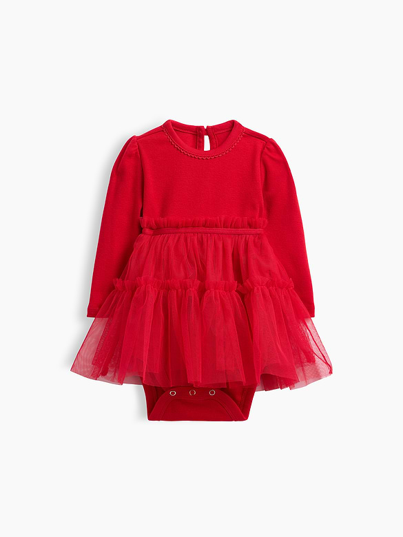 Baby Tulle Dress Bodysuit
