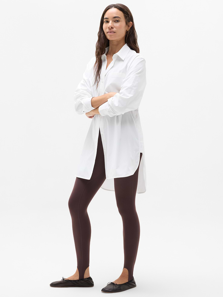 Image 1 of 5, FOR: Your workday commute and weekend travels, from meetings to meetups, FEEL: Performance poplin is lightweight, quick drying, and breathable with an easy stretch, FAVE: The essential you’ll reach for again and again—polished enough for work, relaxed enough for vacation, Product #1174464