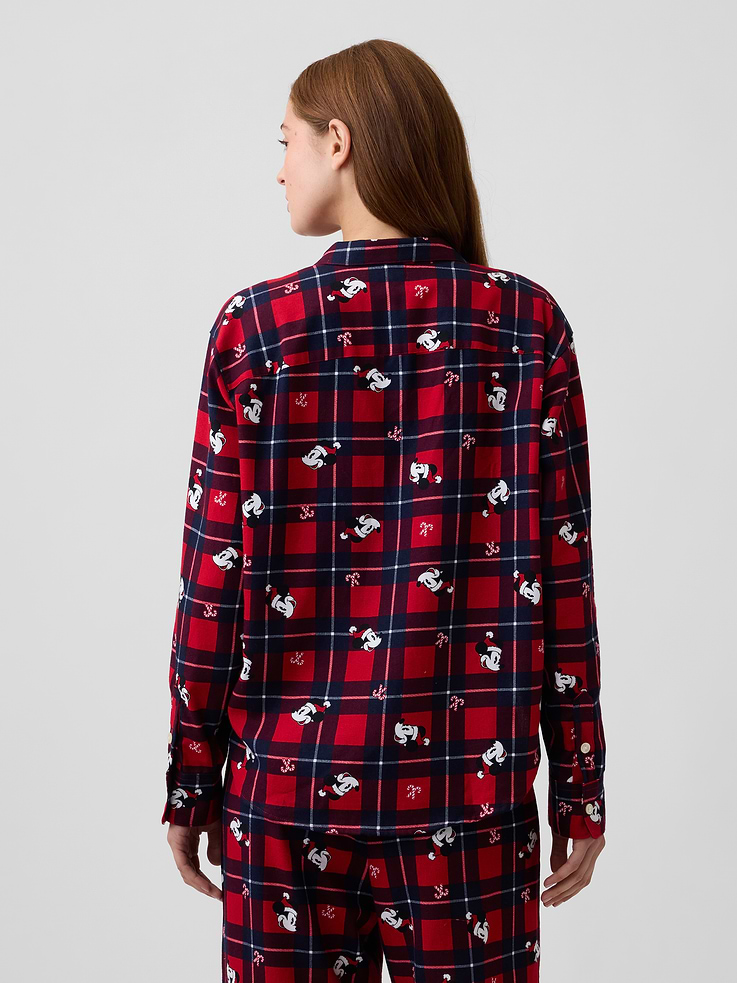 Image 2 of 4, Flannel PJ Shirt