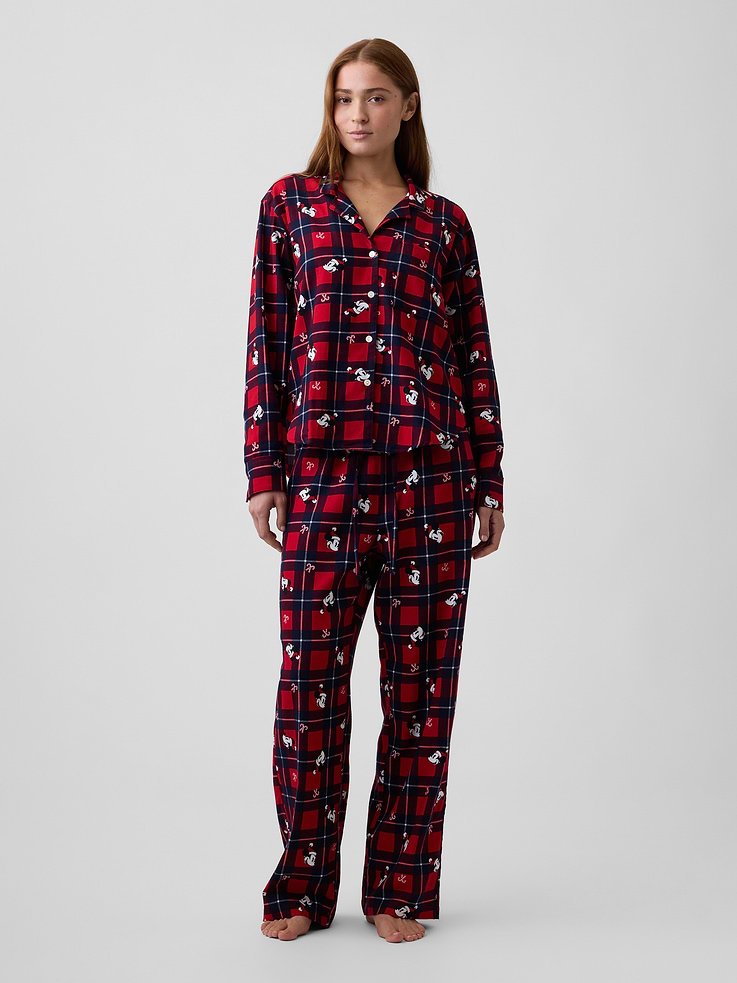 Image 3 of 4, Flannel PJ Shirt
