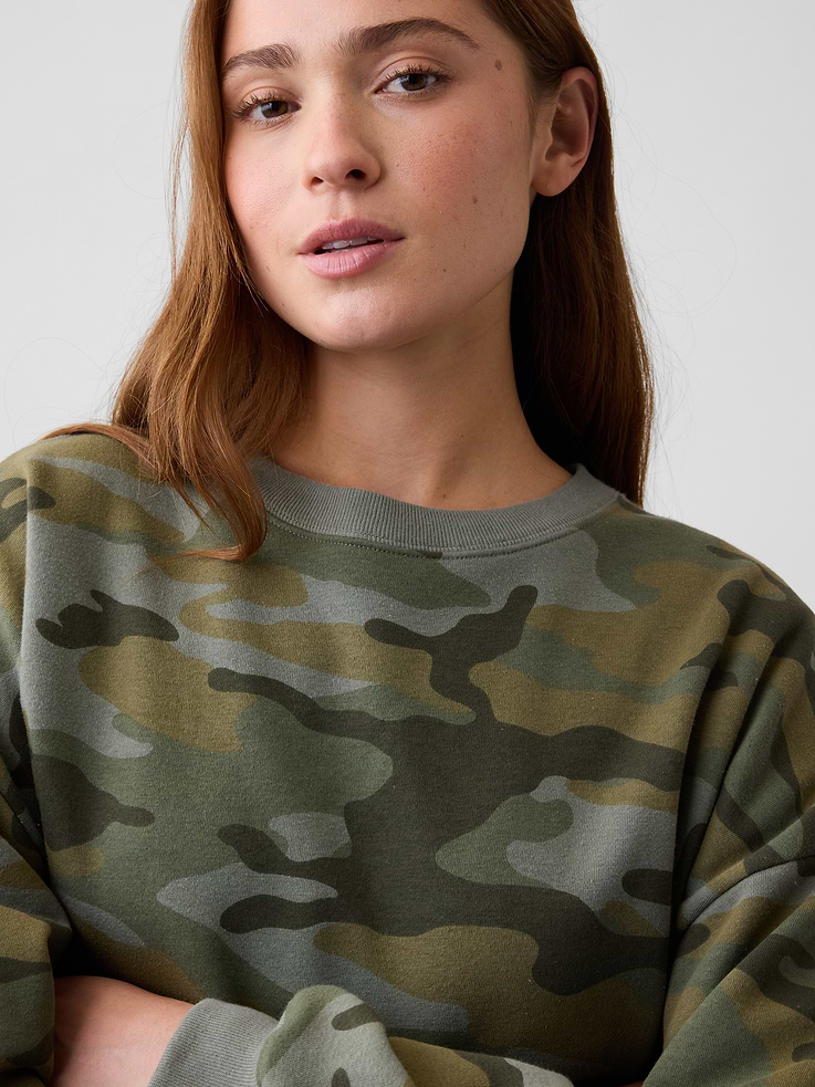 Image number 4 showing, Relaxed Wedge Crewneck Sweatshirt