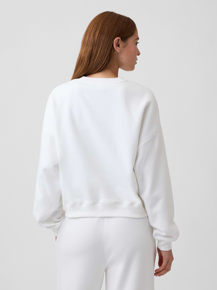 Image 2 of 5, Oversized Wedge Crewneck Sweatshirt