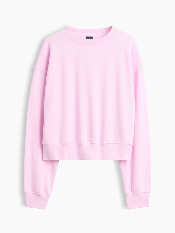 VintageSoft Terry Oversized Wedge Sweatshirt