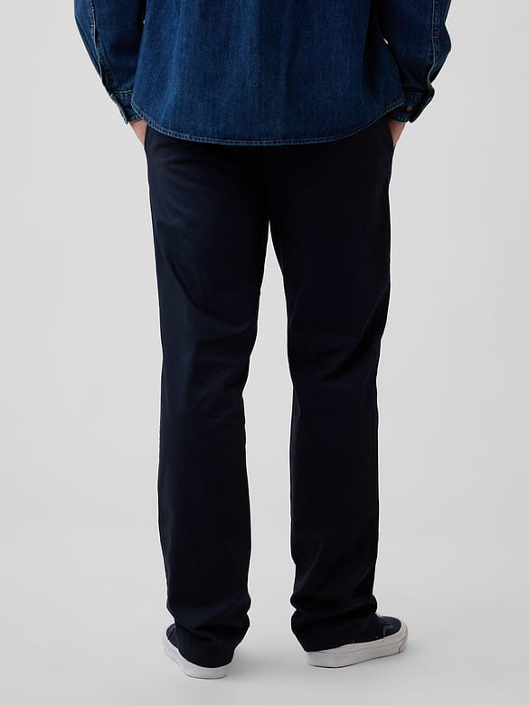 Modern Straight Khakis