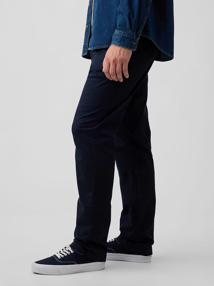 Image 3 de 7, Kaki droit moderne