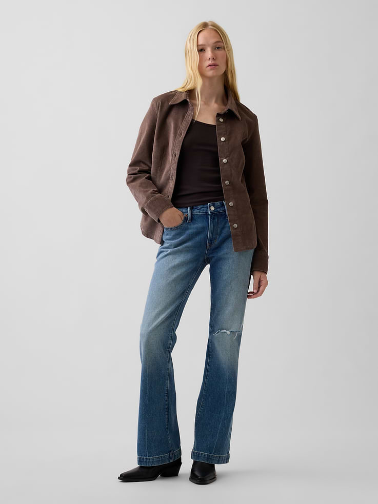 Image number 2 showing, Corduroy Fitted Shirt