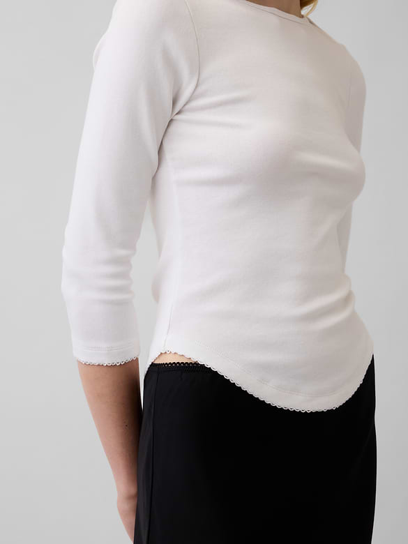 Modern Boatneck T-Shirt