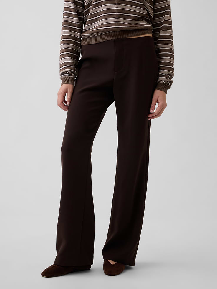 Image number 2 showing, Low Rise Twill Flare Pants