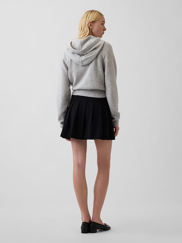 Pleated Mini Skort