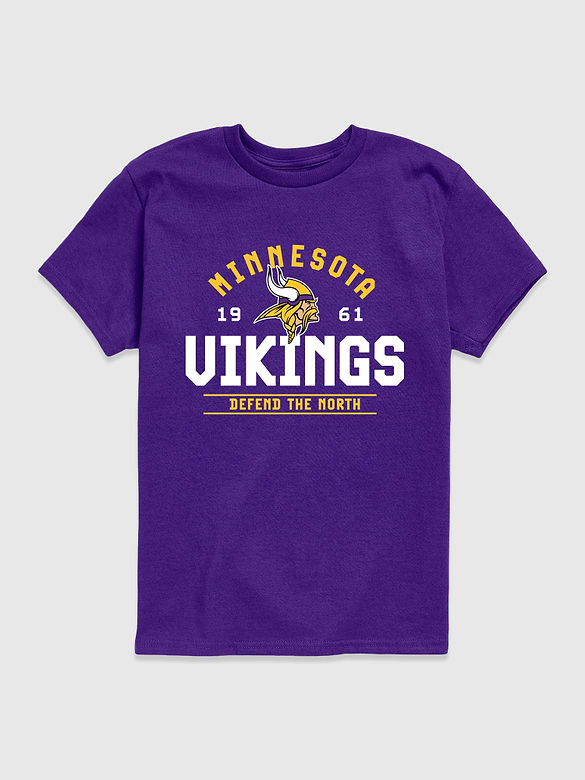 Kids NFL Team Motto Short Sleeve Graphic T-Shirt