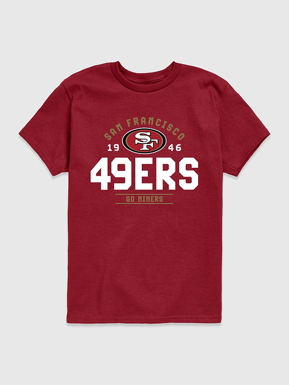 Kids NFL Team Motto Short Sleeve Graphic T-Shirt