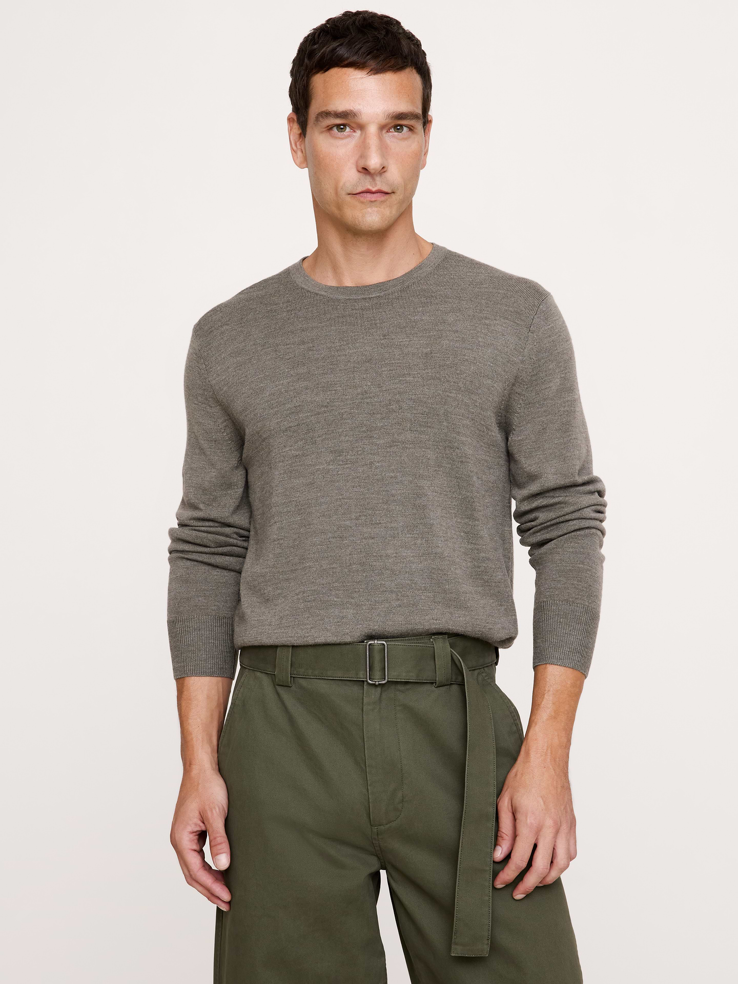 Image number 1 showing, Merino Crew-Neck Sweater